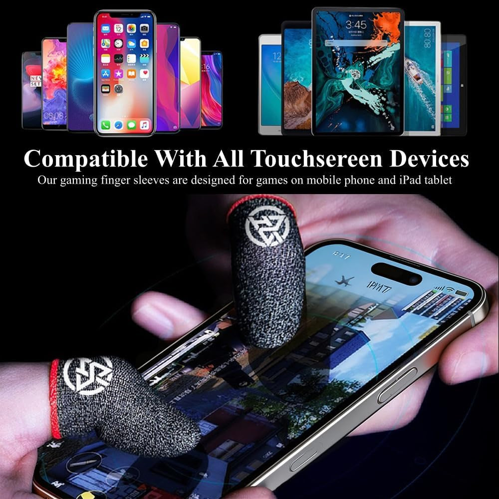 Pro Gaming Finger Sleeves (10-Pack)