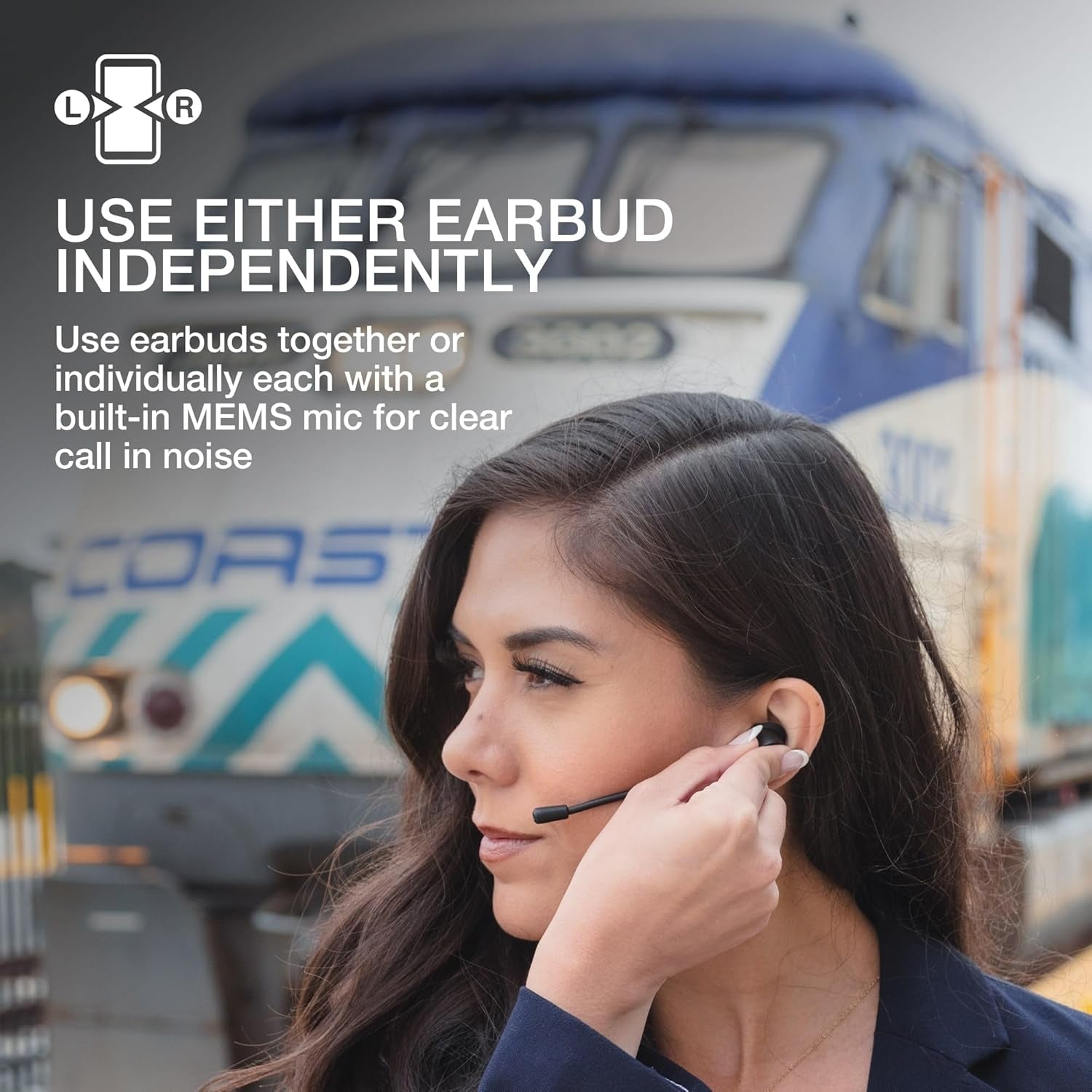 Work Buds True Wireless Noise-Canceling Headset